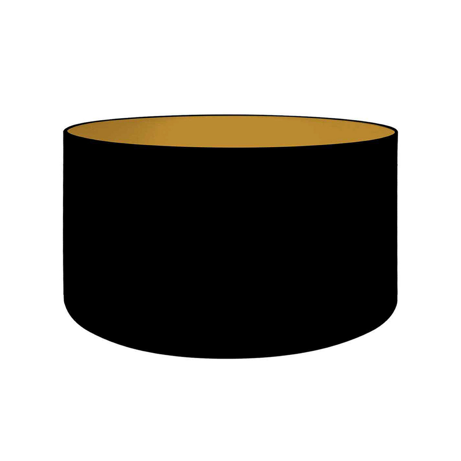 Vloerlamp Bloeba, zwart-goudkleurig, hoogte 165 cm, chintz