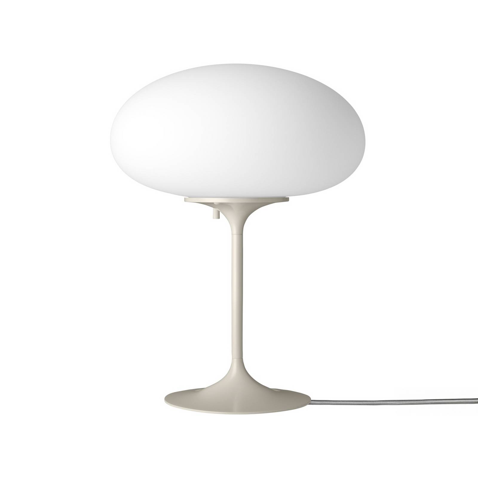  Gubi Gubi Tischleuchte Stemlite, Kieselgrau, Höhe 42 Cm, Dimmbar 