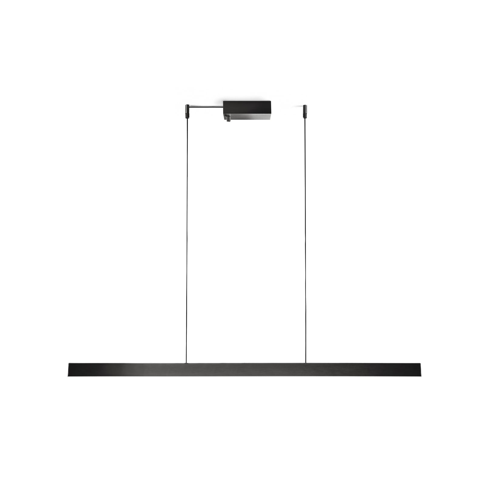 Edge Linear S1500 LED-Hängelampe, schwarz, CCT - Light-Point