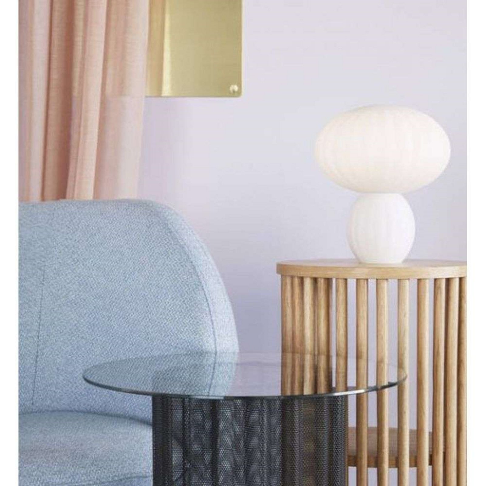 Kumu Table Lamp Opal - Hübsch