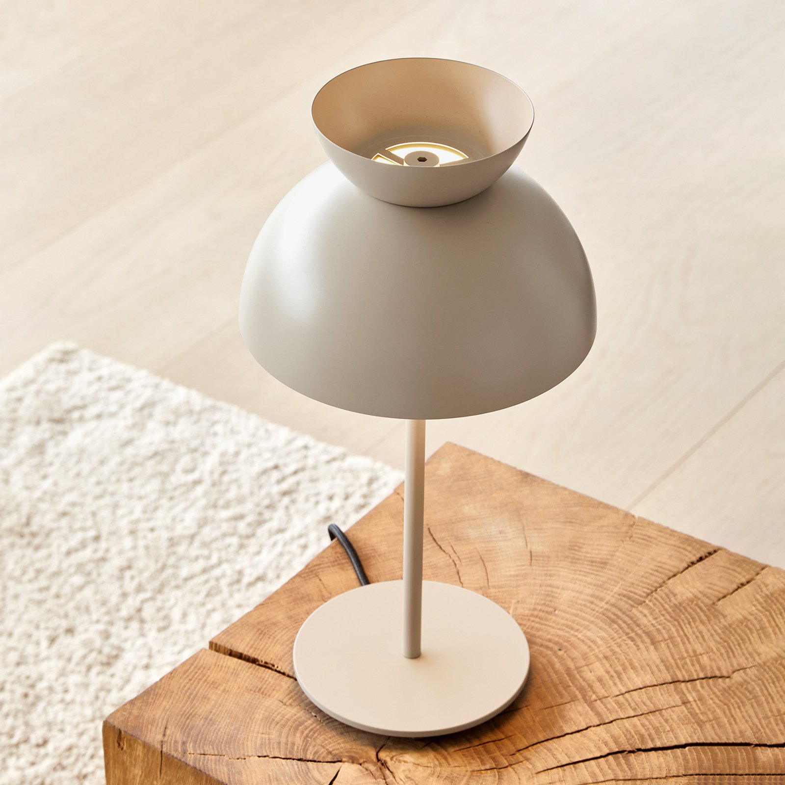Butterfly Lampada da Tavolo Tan Grigio - Frandsen