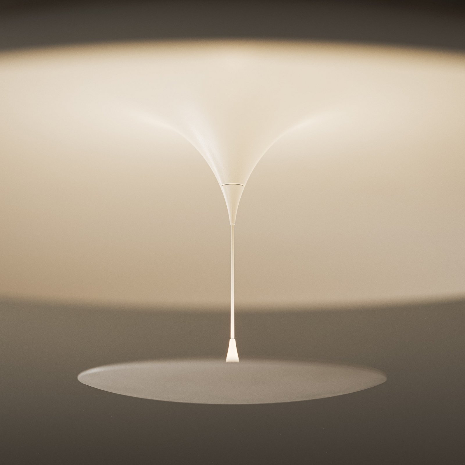Karman Plafonnier LED BLANCO, Ø 92 cm, blanc, métal