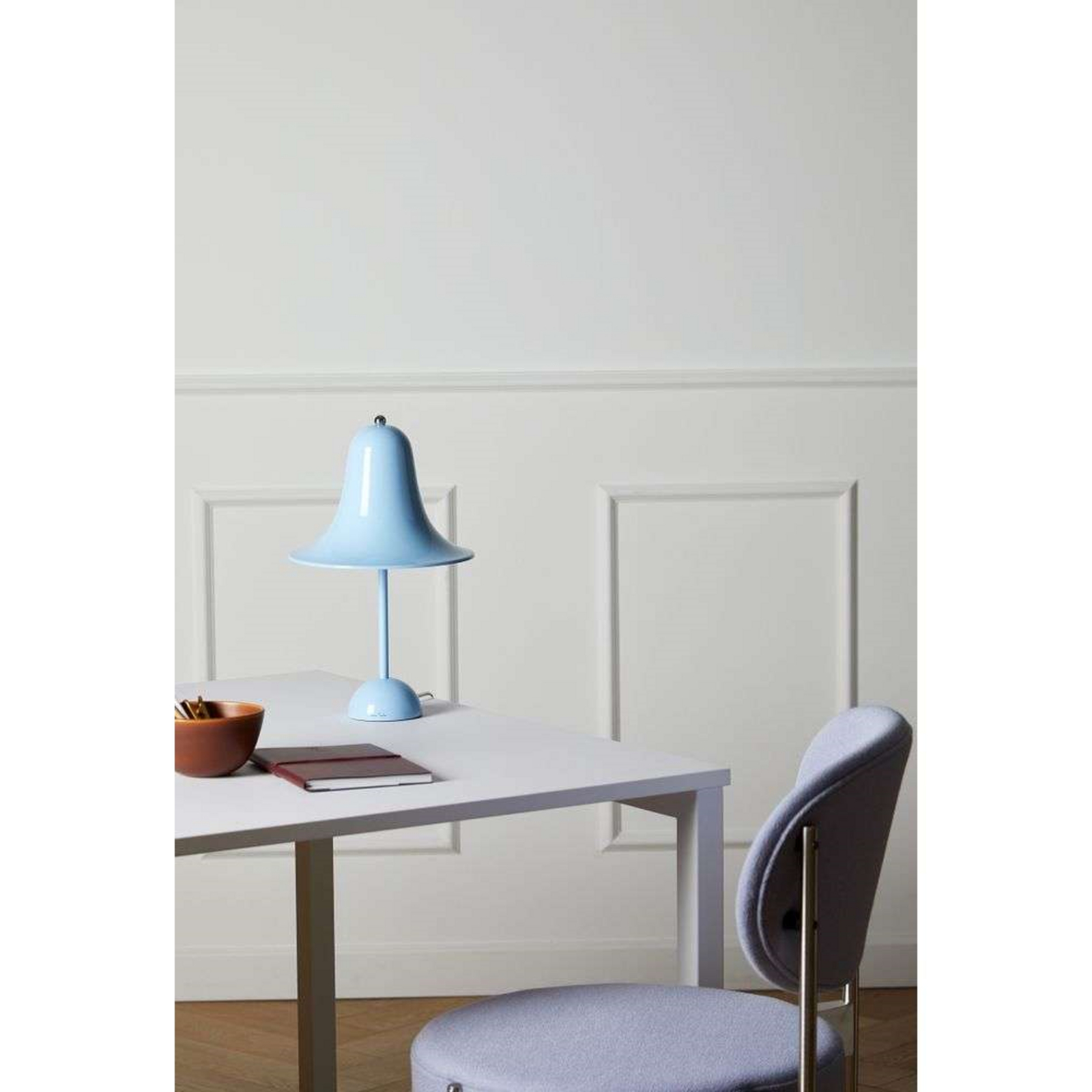 Pantop Lampă de Masă Ø23 Dusty Blue - Verpan