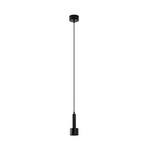 Lampada LED a sospensione 22177, nera, Ø 7 cm, metallo