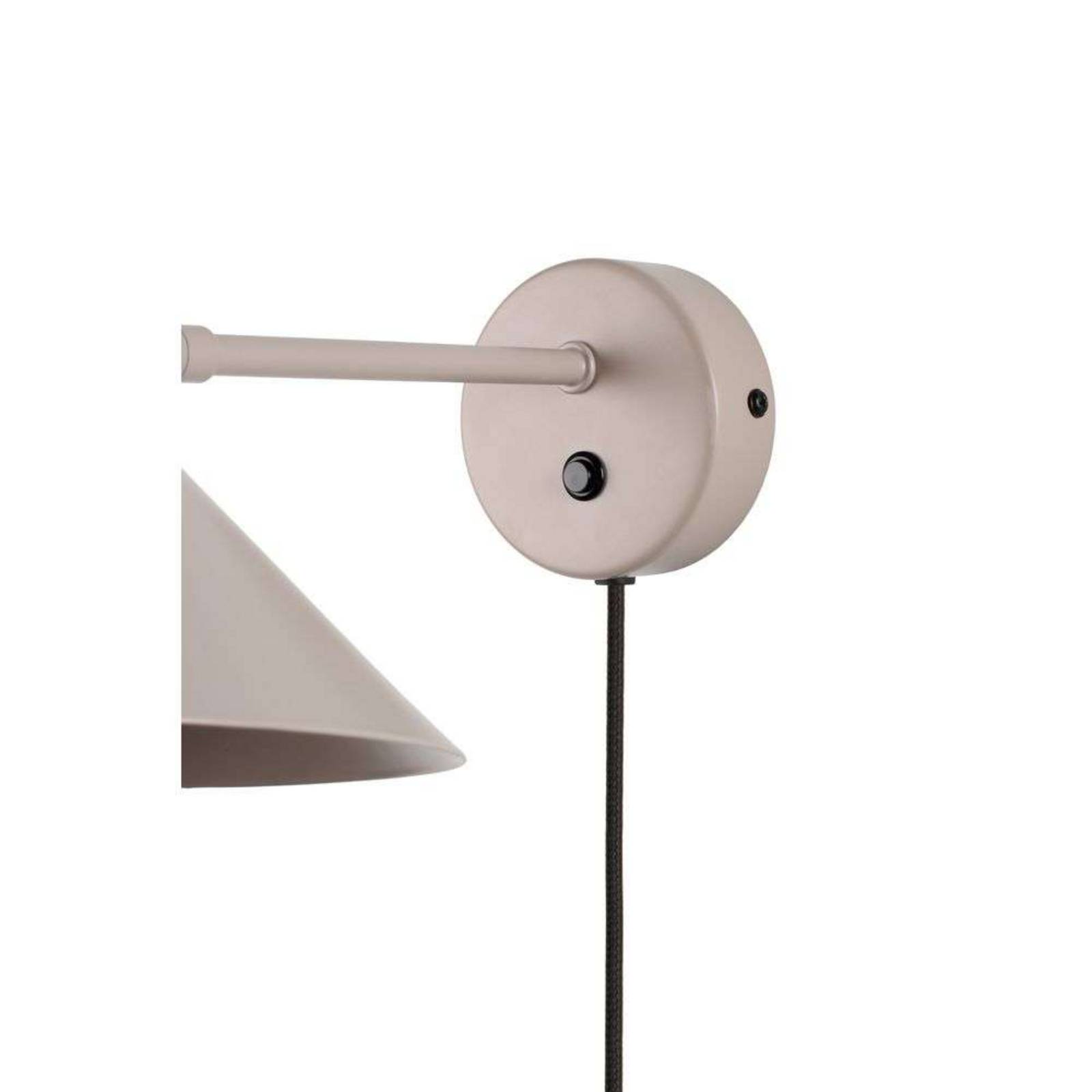 Globen Lighting Wandleuchte Cannes, beige, Ø 20 cm günstig online kaufen