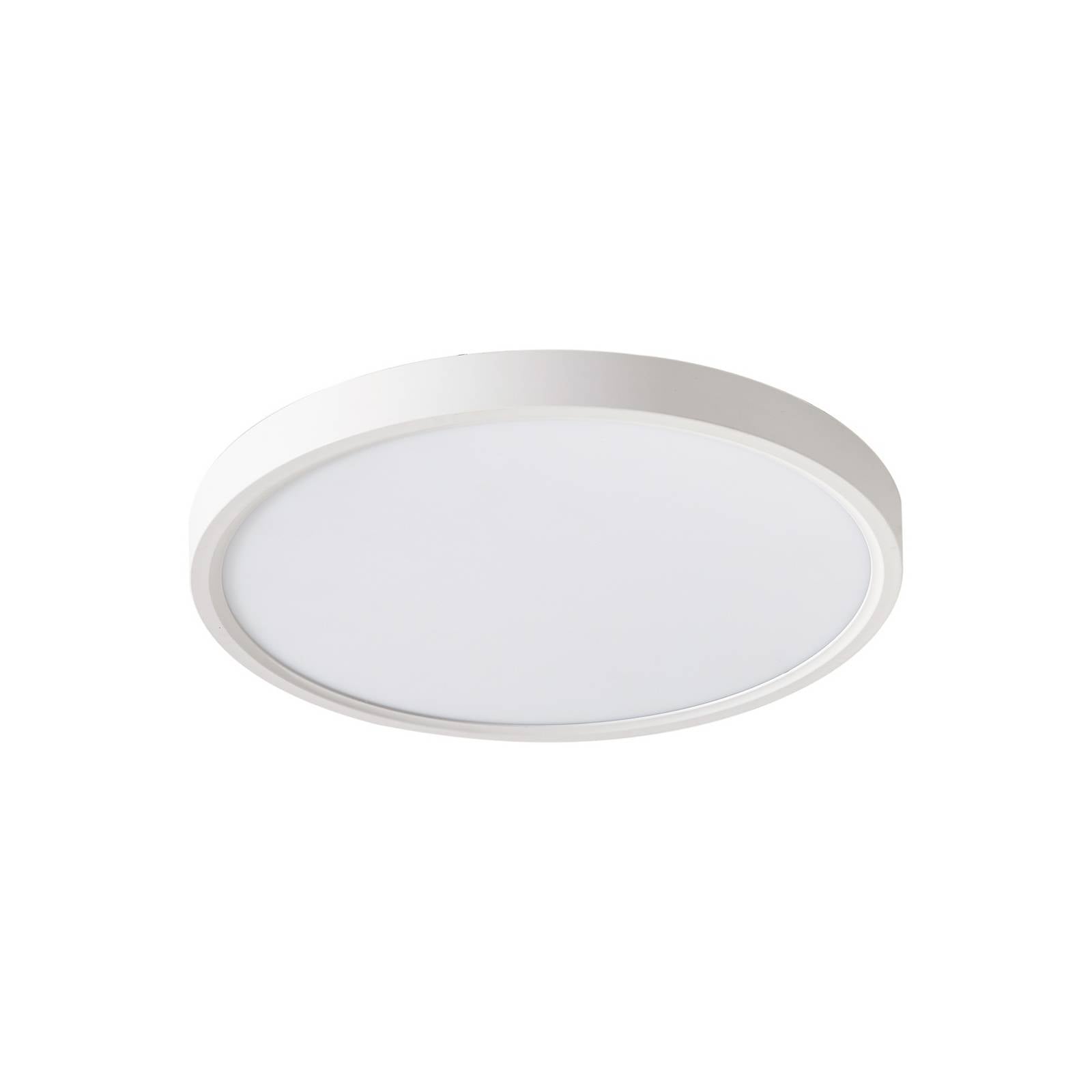 Lindby Smart-LED-Deckenleuchte Deika, Ø 40 cm, weiß, Tuya