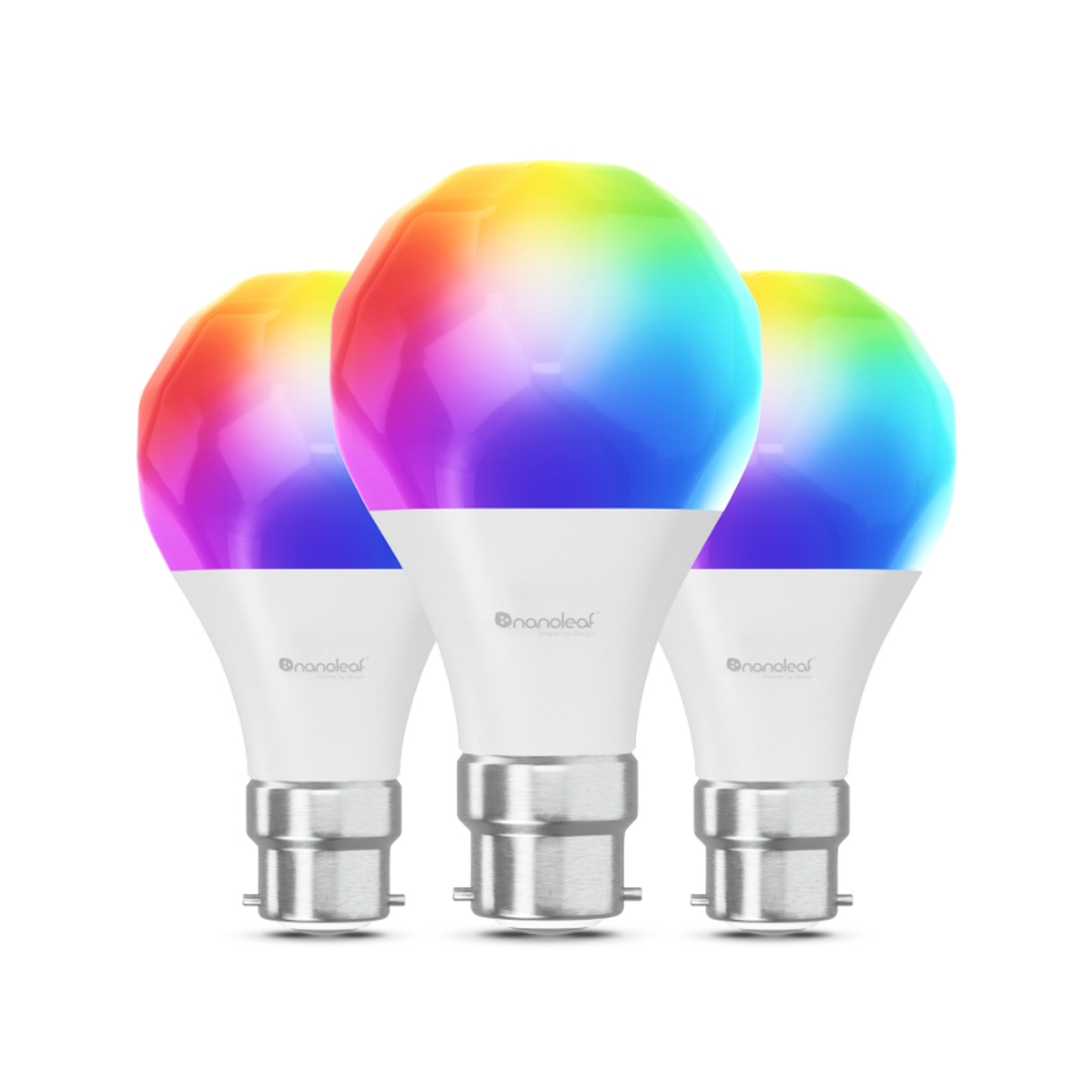 Nanoleaf Matter Smart Bulb B22 8,5W CCT RGB 3er