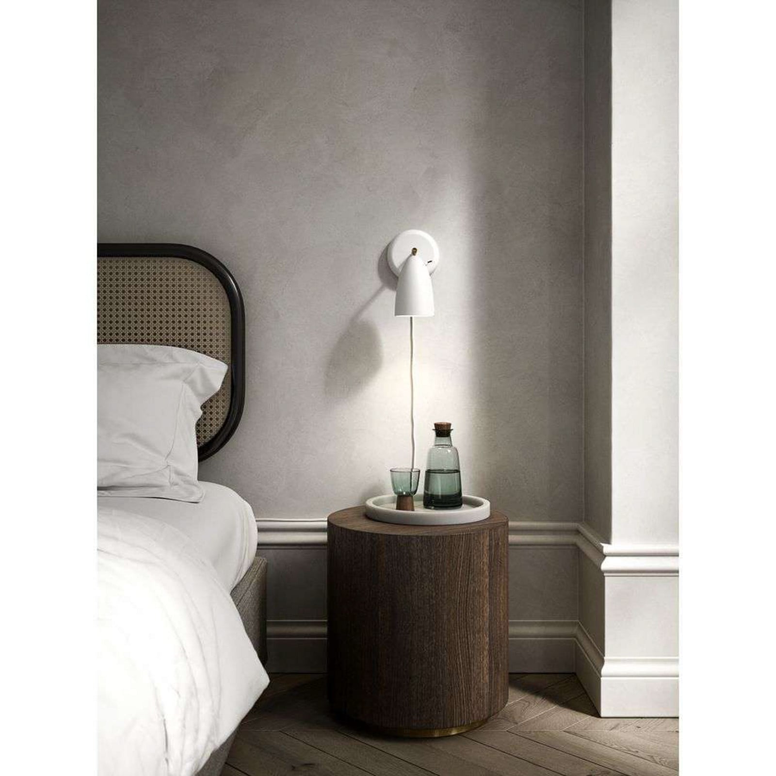 Nexus 2 Wandleuchte White/Telegrey DFTP by Nordlux - Wohnzimmer - Metall