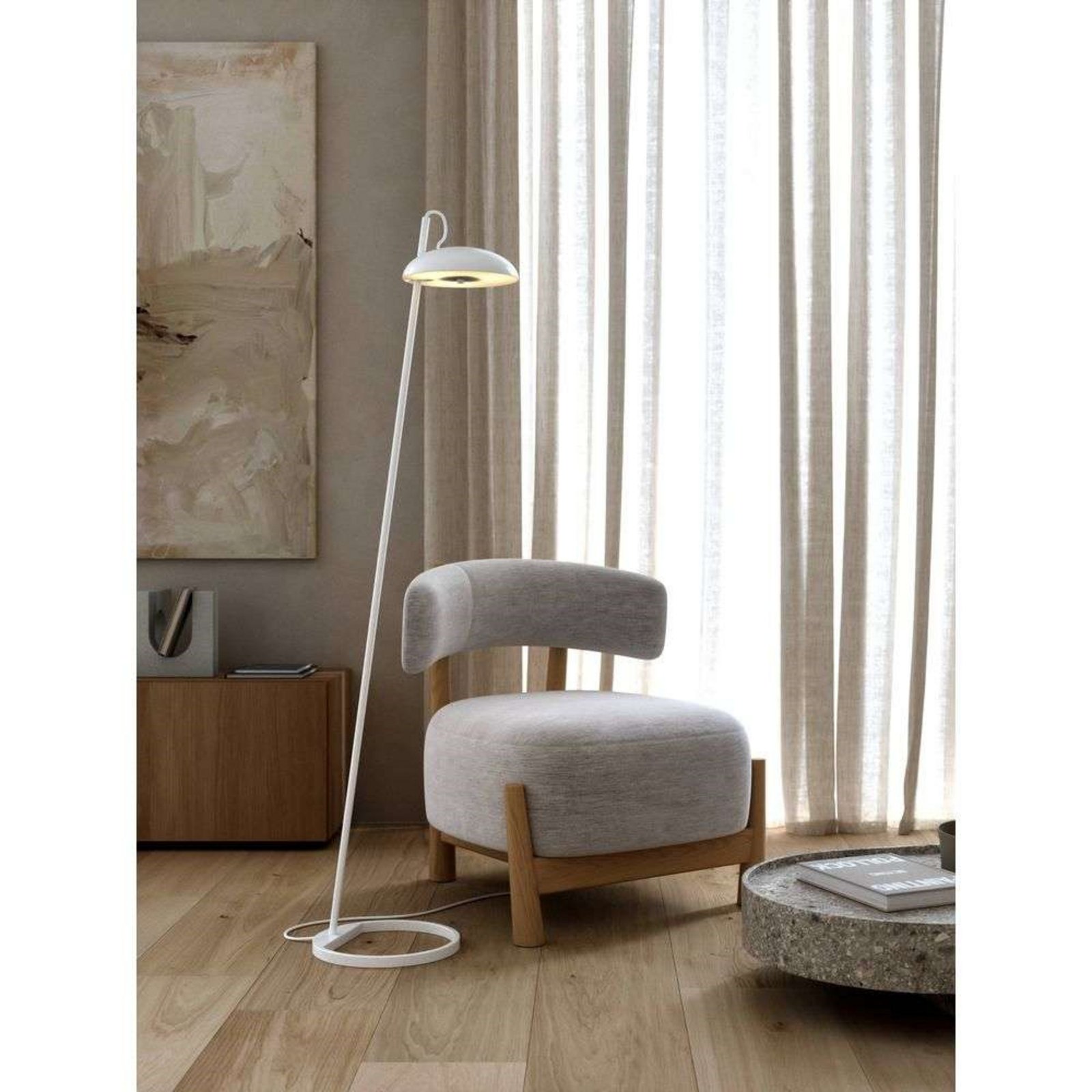 Versale Floor Lamp White - DFTP
