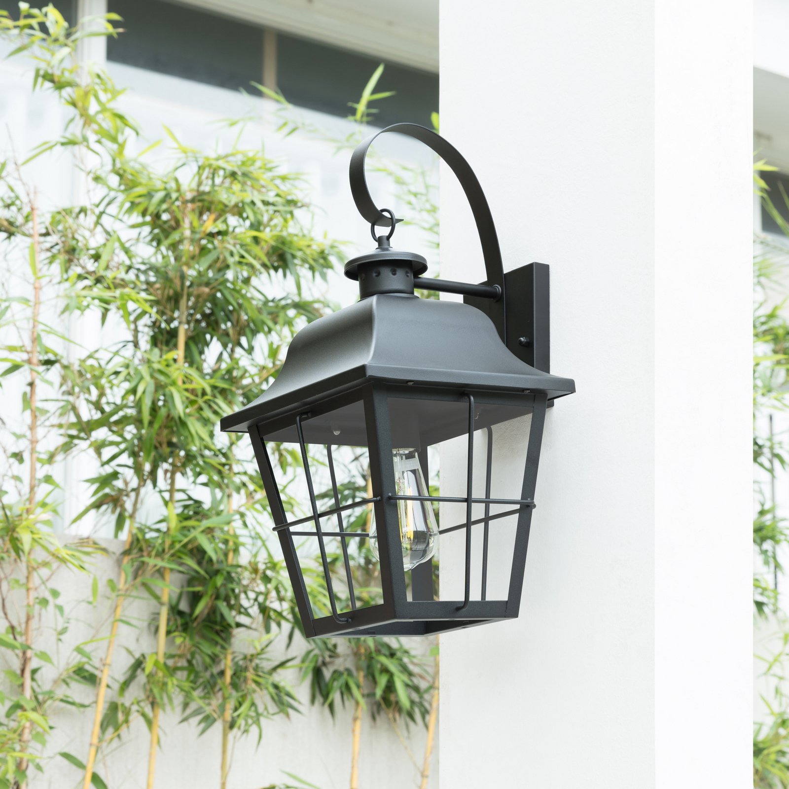 Mertollio Outdoor Wall Lamp Black - Lindby