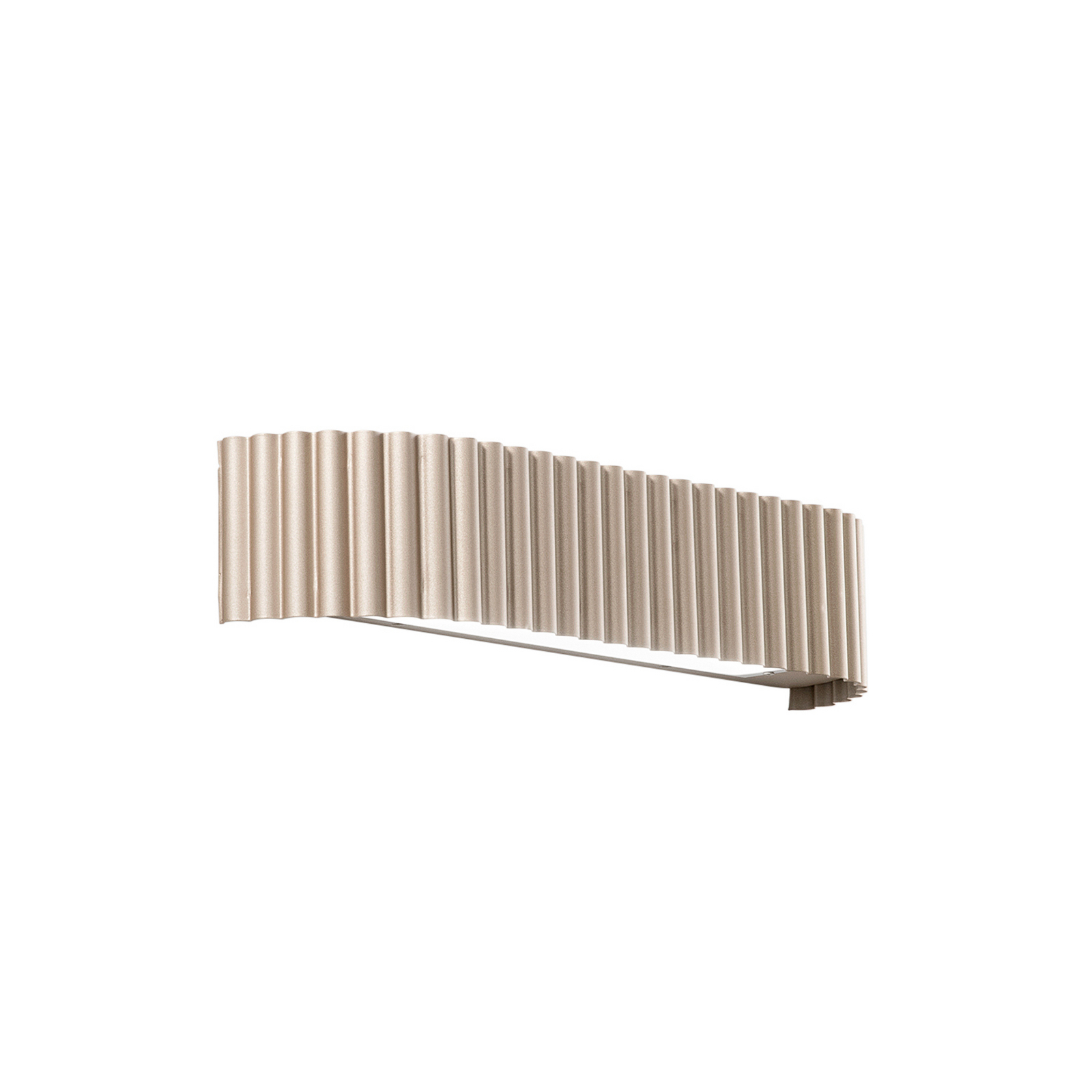 Aplique de pared LED Niike, color dorado, ancho 40 cm, metal, CCT