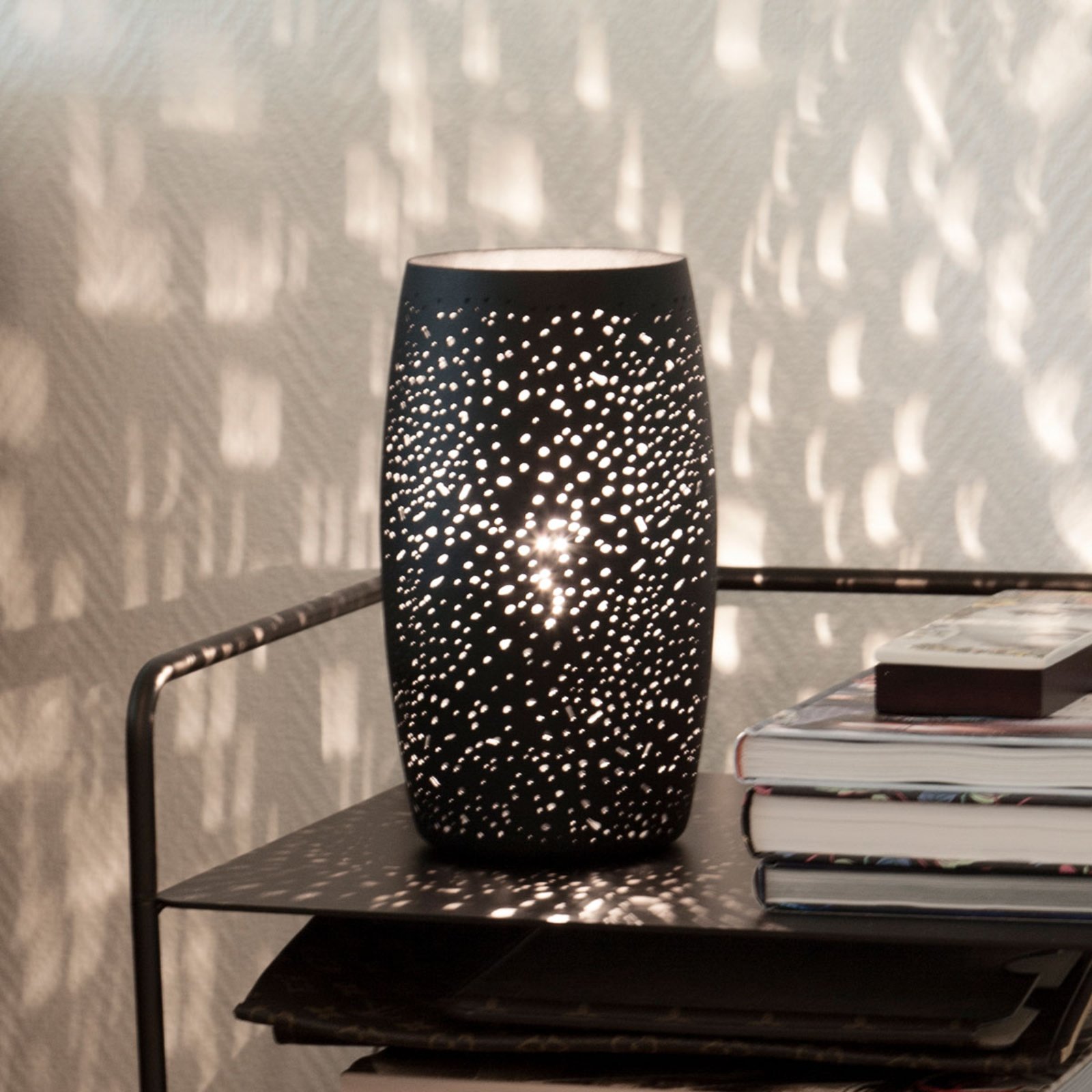 Colby Table Lamp H26 cm Black - By Rydéns
