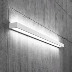 Mera LED fali lámpa, szélesség 120 cm, fehér, 4,000K