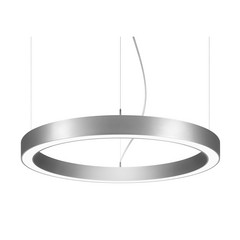 BRUMBERG Anello cerchio Biro10 diretto Ø 60cm Casambi argento 830