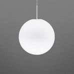 Fabbian Lumi Sfera glass hanging light, Ø 20 cm