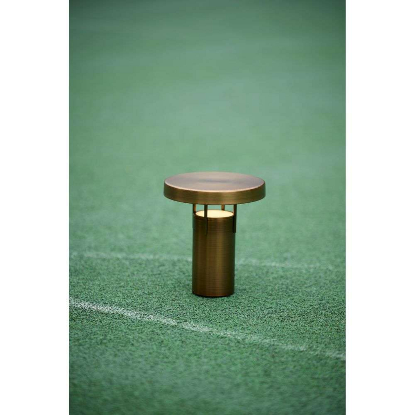 BringMe Mini LED Portable Table Lamp Dim. Browned Brass - Hübsch