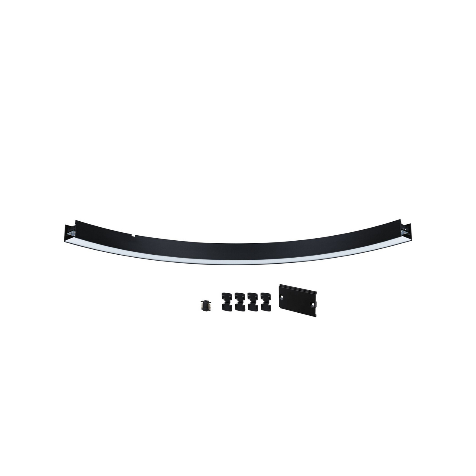 Sistema de canalización de luz Linion de Paulmann, negro, 77,5 W, aluminio Sistema de canalización de luz Linion de Paulmann, negro, 77,5 W, aluminio