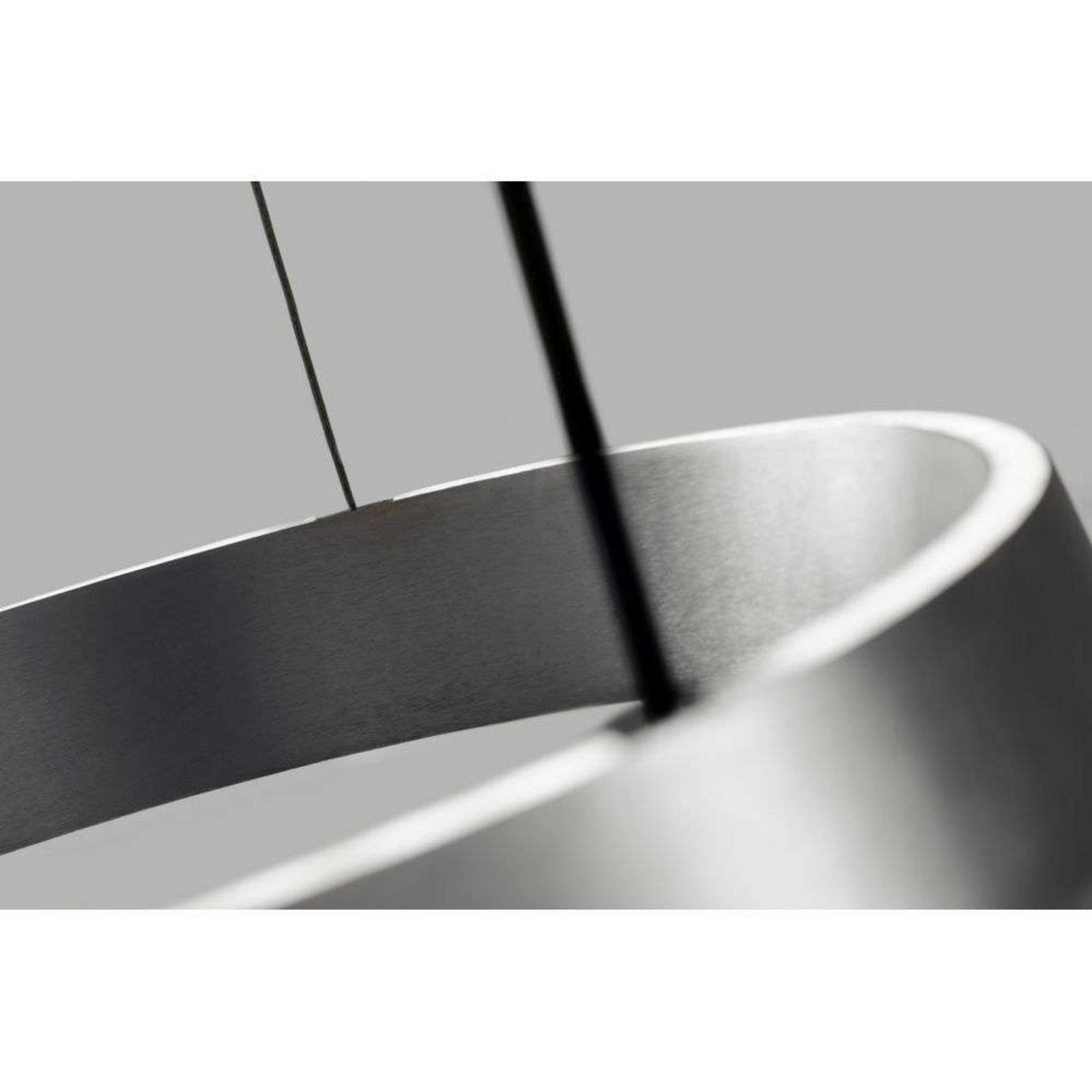 Edge Round Lustră Pendul Ø400 Carbon Black - LIGHT-POINT