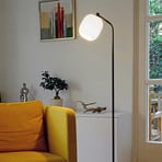 Casablanca Murea vloerlamp, frame gebogen