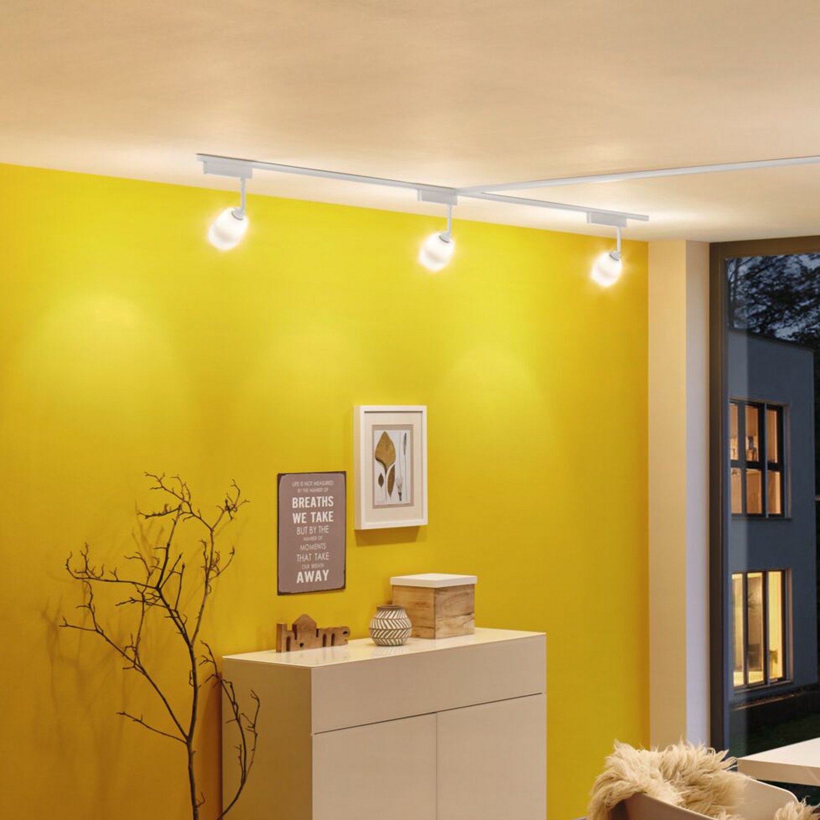 Paulmann URail bėgių adapteris ZigBee 3.0, signalinė balta spalva