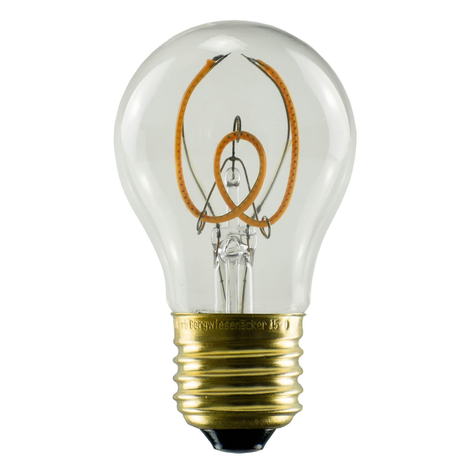 SEGULA LED-Lampe E27 A15 3,2W 2.200K dimmbar klar