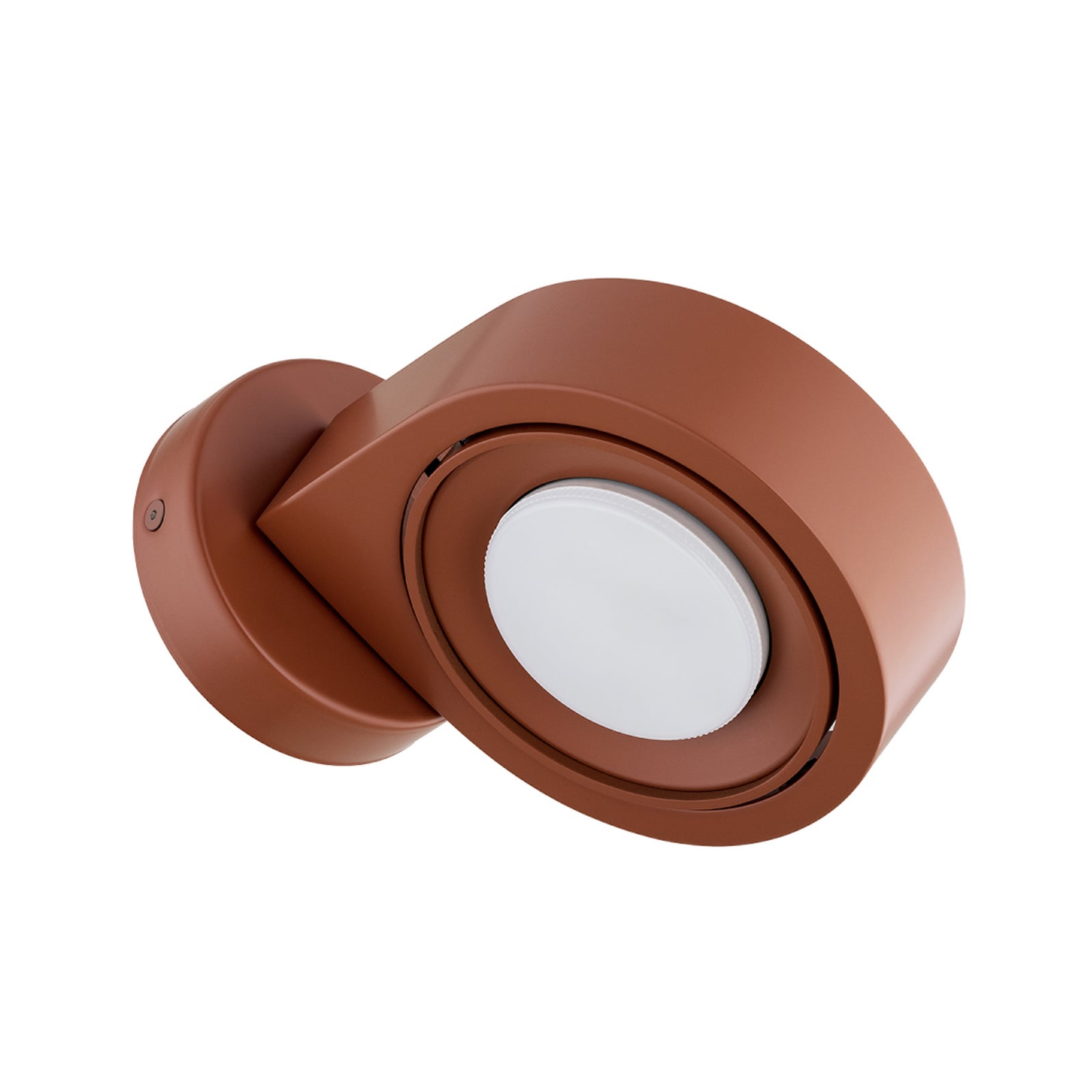 Foco de pared Lili, terracota, Ø 14 cm, GX53