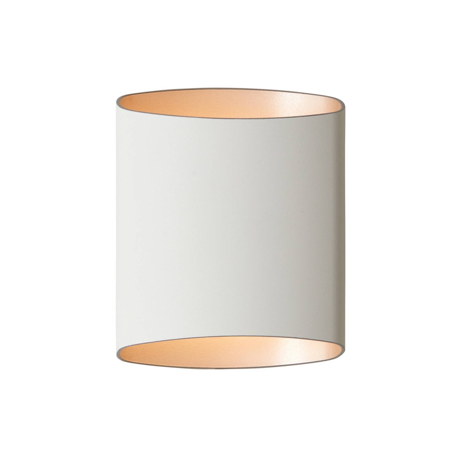 Vägglampa Sinne G9 up/down, vit/mässing