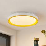 Lindby Divora Plafonnier LED avec changeur de couleur CCT