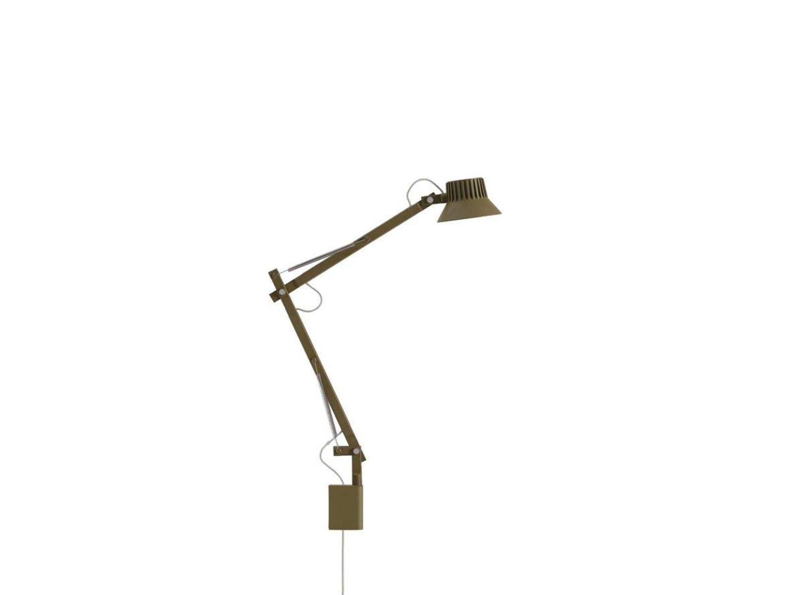 Dedicate Vägglampa S2 Brown Green - Muuto