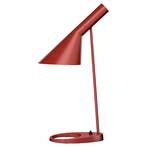 Louis Poulsen AJ - Oblikovalska namizna svetilka, rjasto rdeča