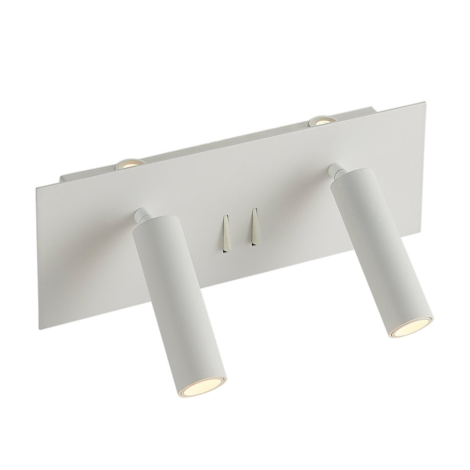 Lucande Magya LED zidna svjetiljka bijela, 4 svjetla