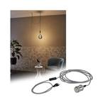 Paulmann Neordic Eldar pendant with plug grey