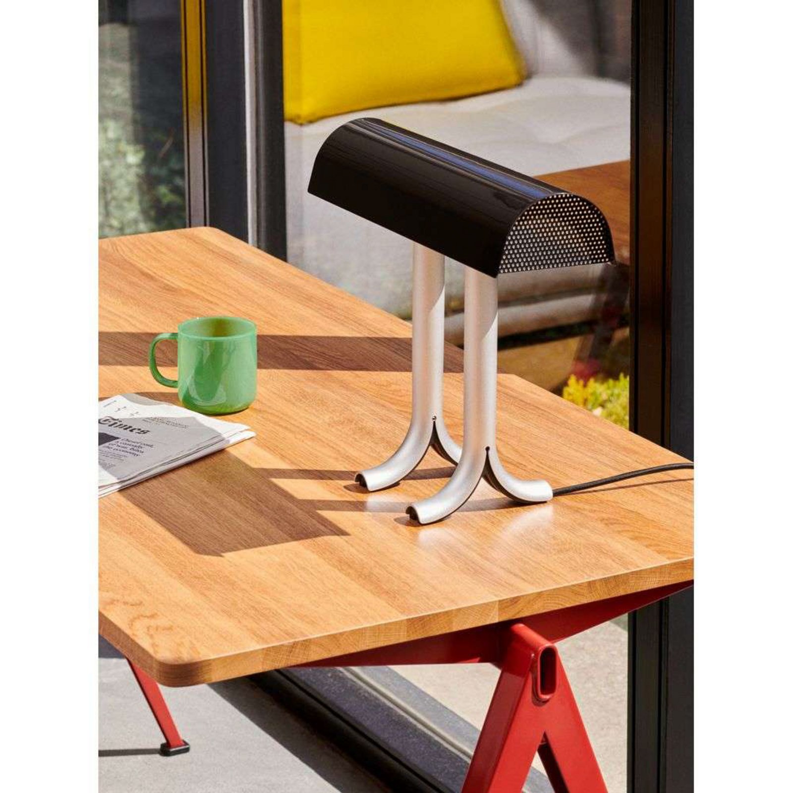 Anagram Table Lamp Iron Black - HAY