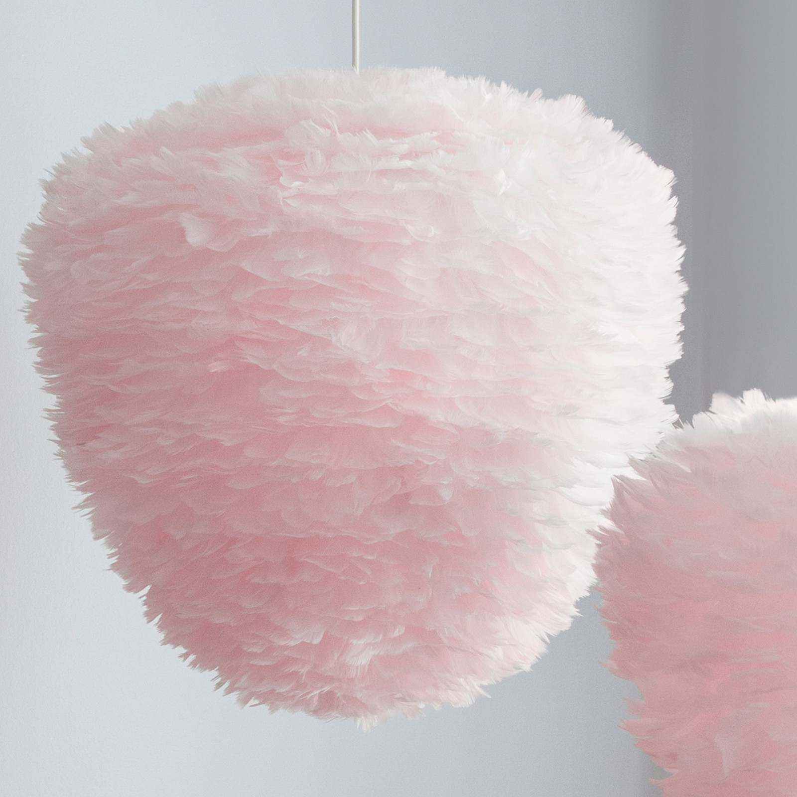 UMAGE Eos Evia Lumină suspendată medie roz/alb - Camera de zi / sufragerie - Scandinavă