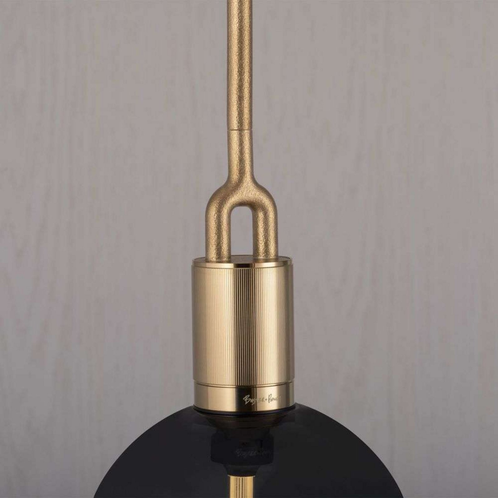 Forked Globe Lustră Pendul Dim. Medium Smoked/Brass - Buster+Punch