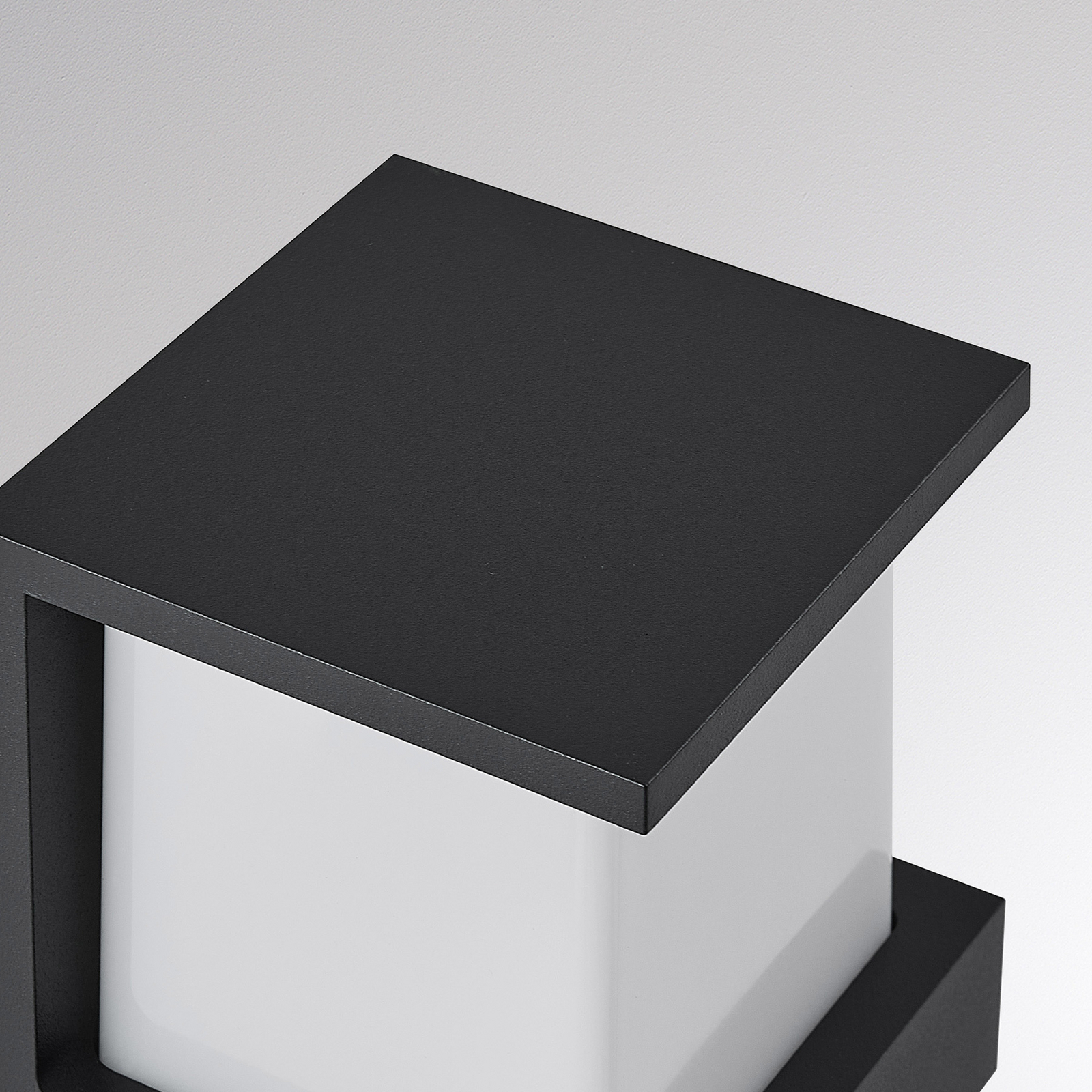 Applique d'extérieur LED FYNN-Y, anthracite, 12 cm, IP65, CCT