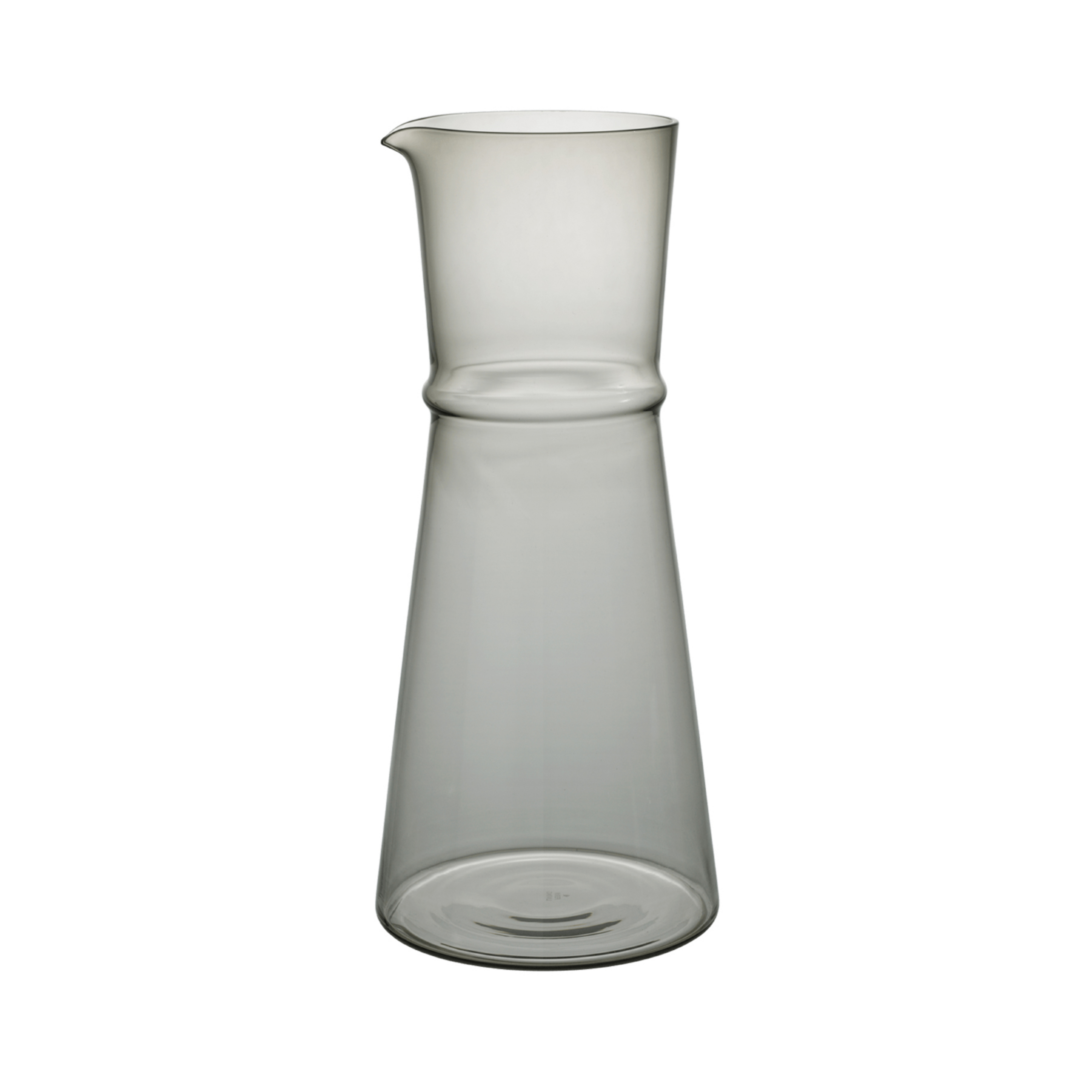 Boya Karaffe, grau, 1,35 Liter Höhe 25 cm Glas - ferm LIVING