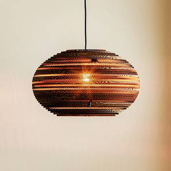 Think Paper Lazy hanglamp van karton
