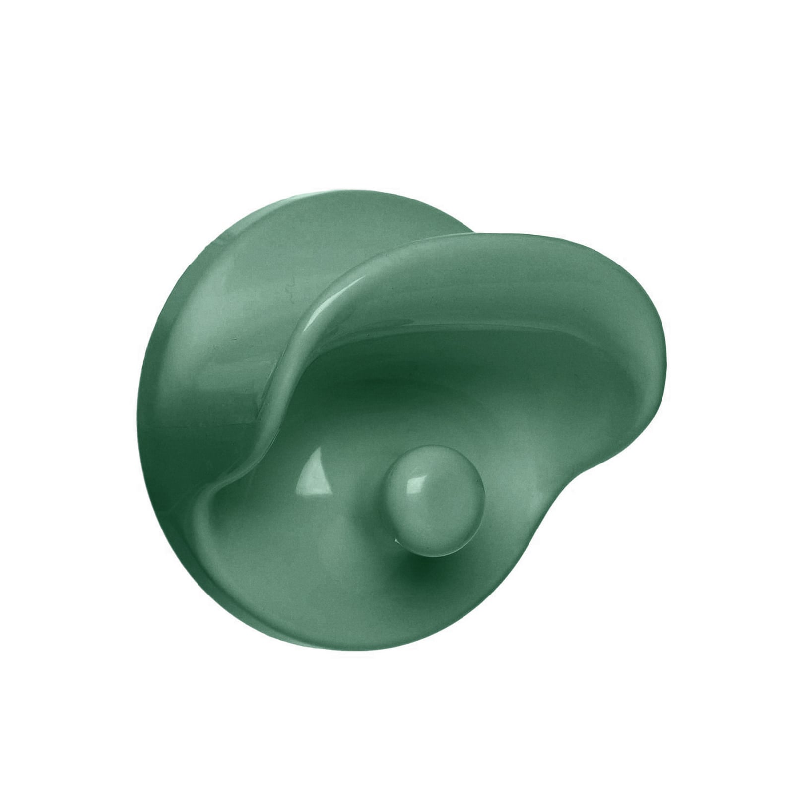 Patère, Ø 11 cm, verte - Kartell