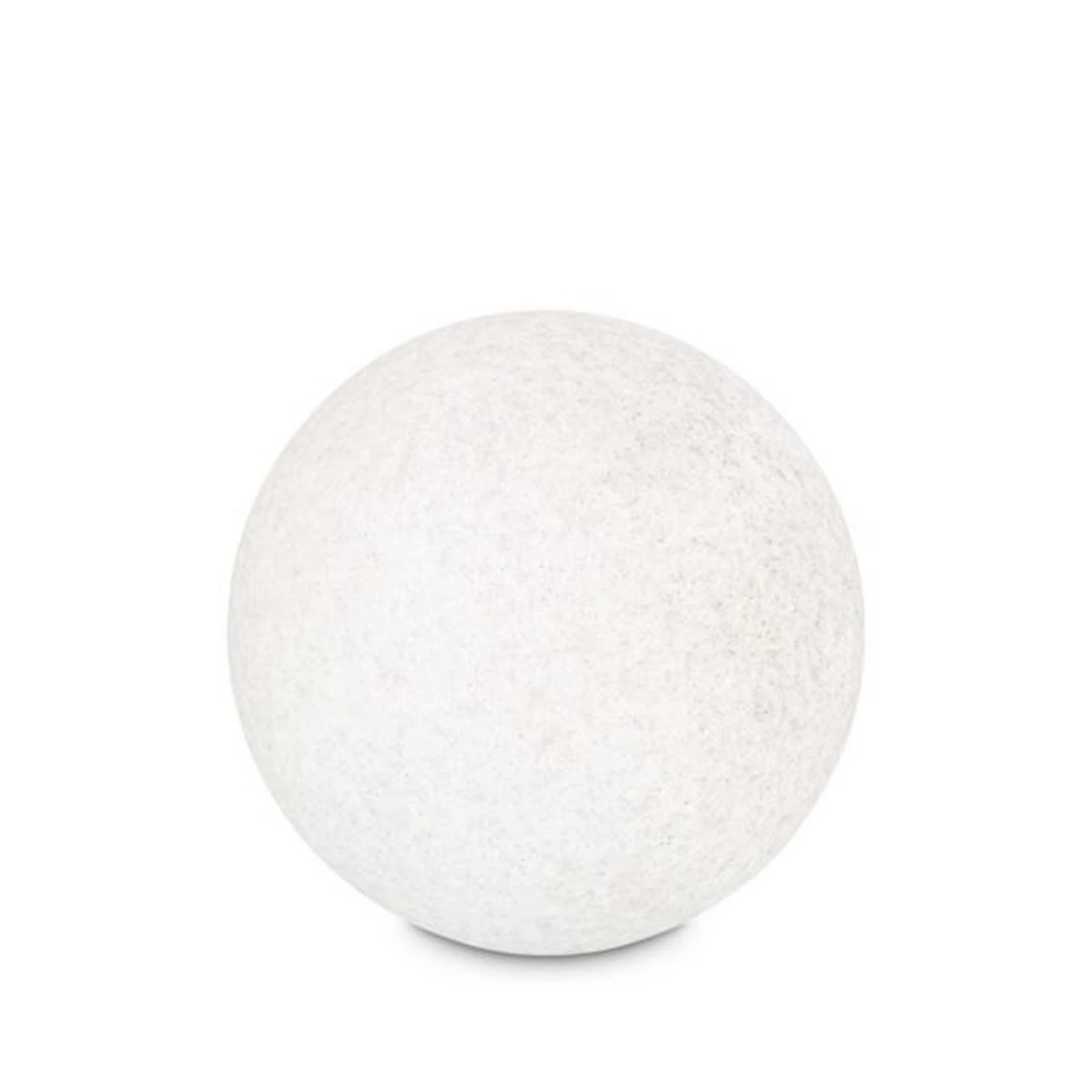 Ideal Lux Doris markspettslampa, vit, plast, Ø 78 cm