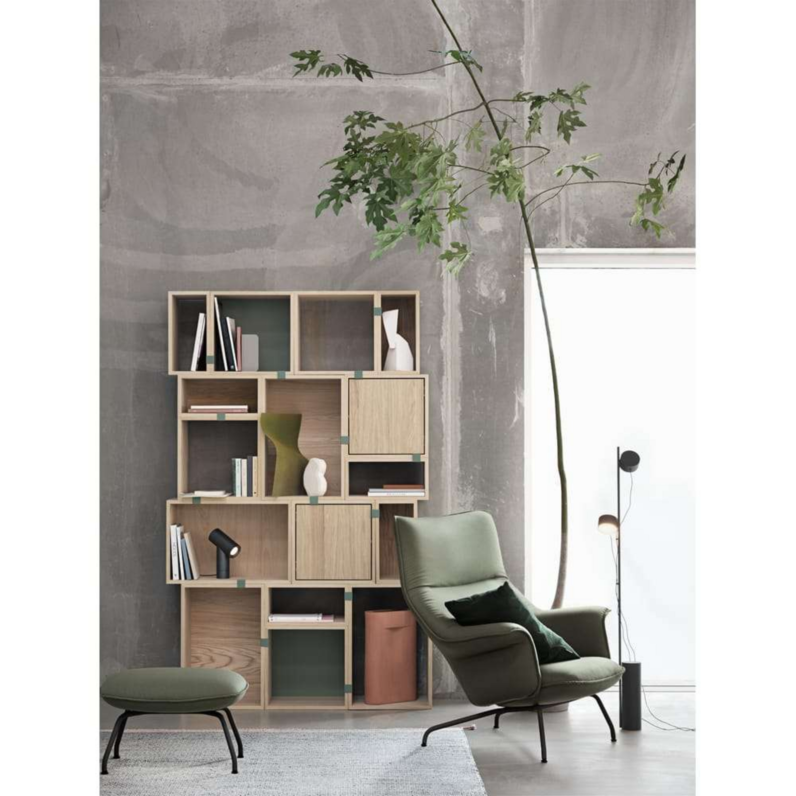 Post Lampadar Black - Muuto