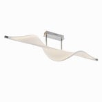 Edano LED Plafonnier White/Chrome - Lucande