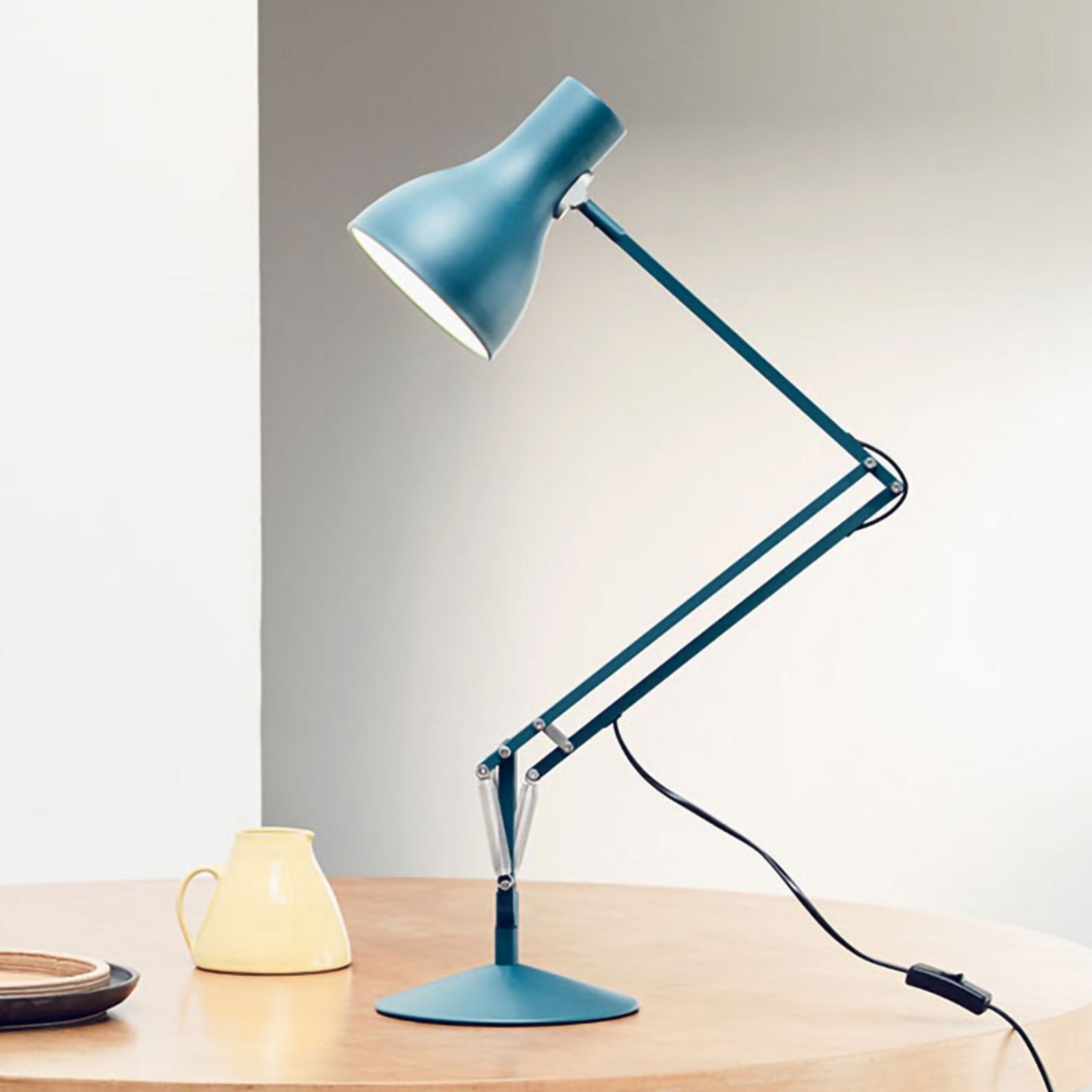 Type 75 Margaret Howell Lampada da Tavolo Blu Saxon - Anglepoise