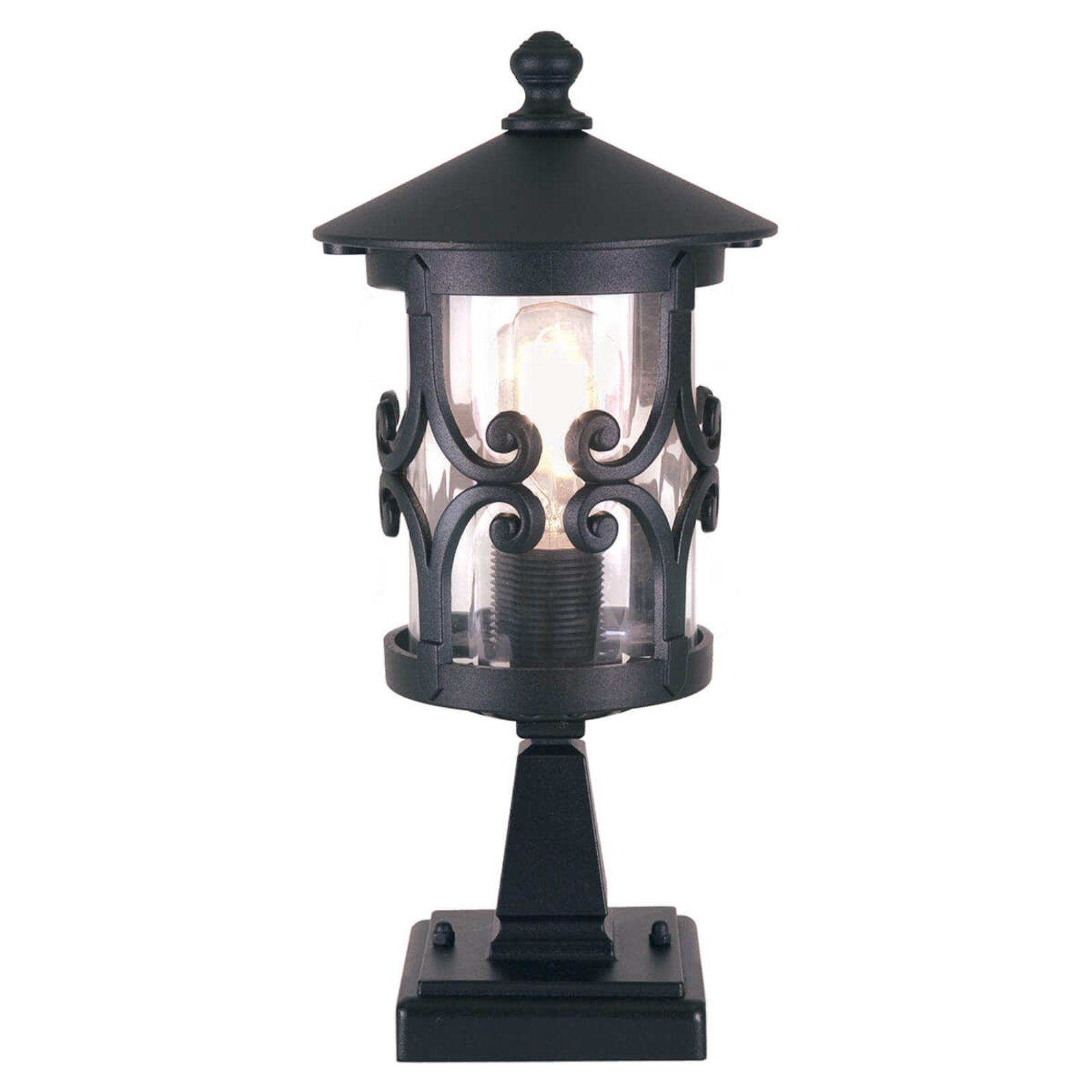 Decorative Hereford pillar lamp