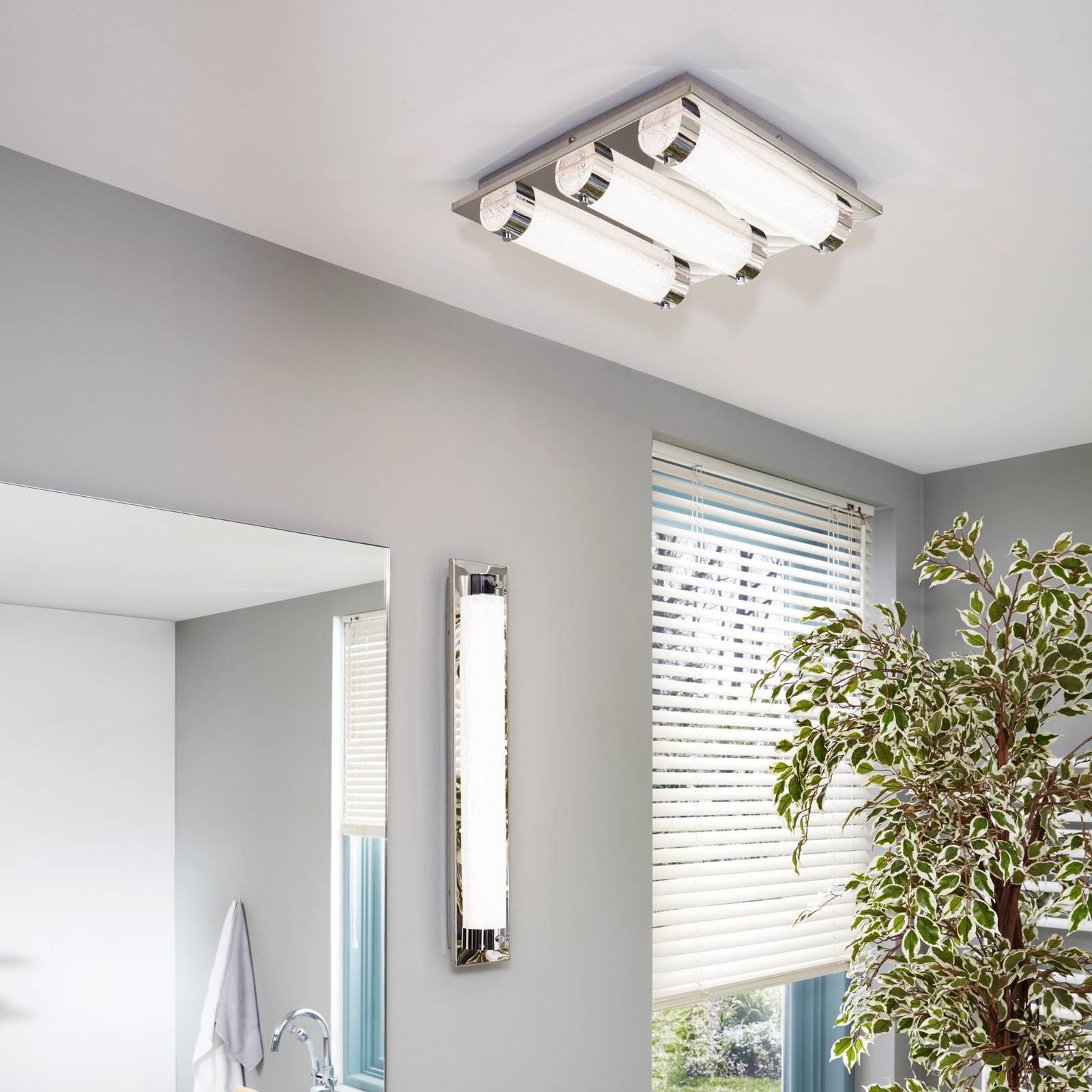 LED-Deckenleuchte Tolorico, 57 cm lang günstig online kaufen