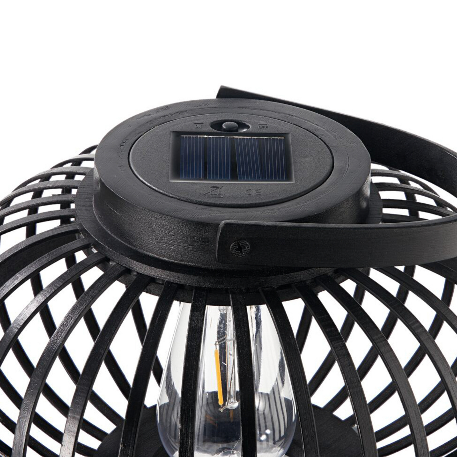 Pauleen LED-zonnetafellamp SUNSHINE BLISS zwart 17 cm IP44