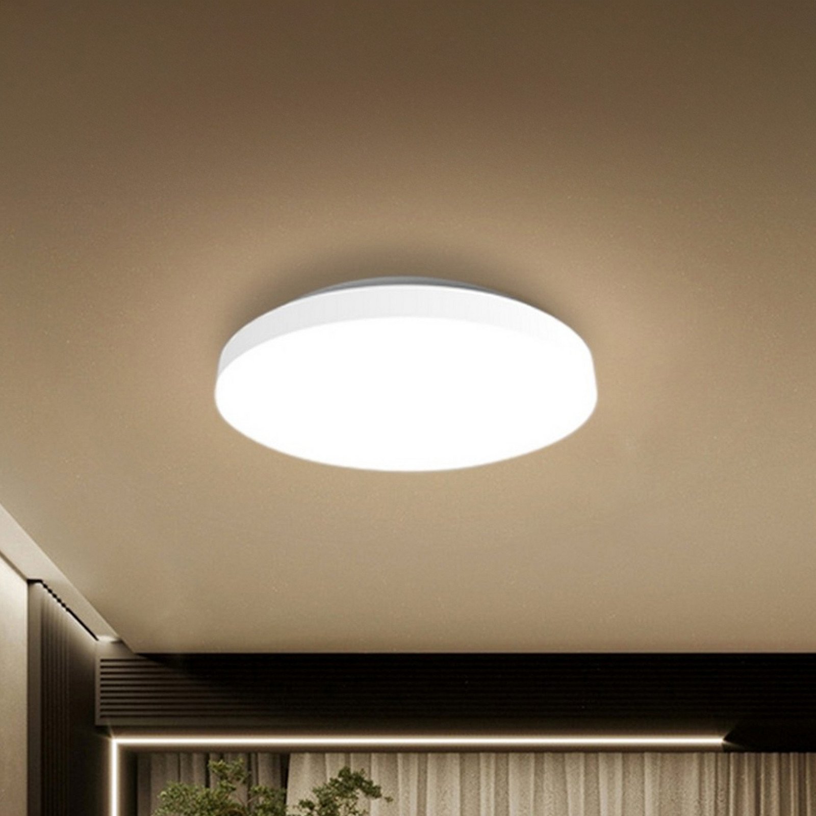 Heitronic Plafonieră LED Allrounder 2 3000K - Hol - alb - Plastic