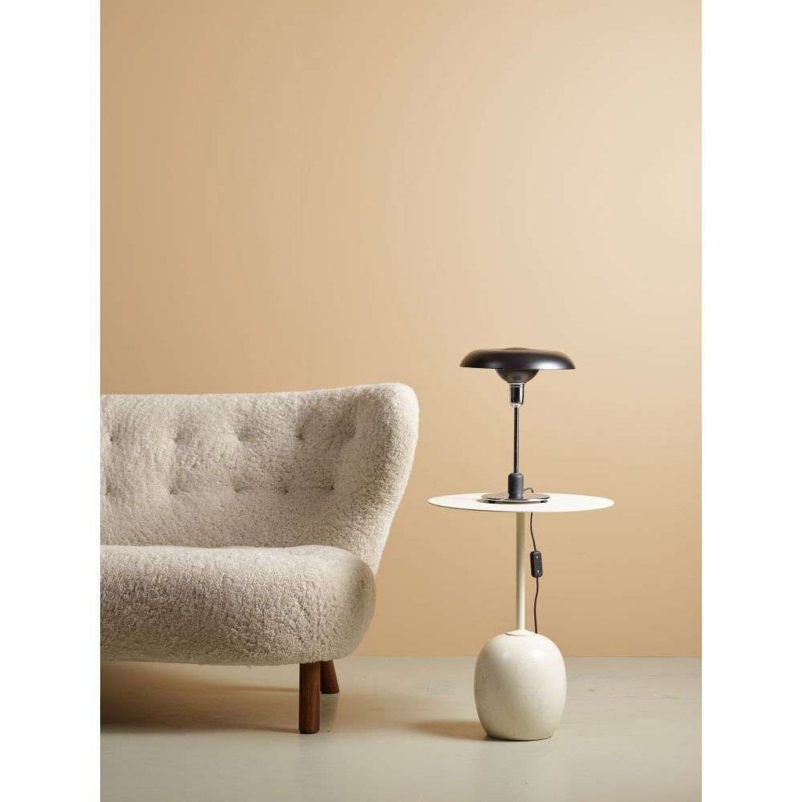 RA 250 D Bordlampe Sort Piet Hein - Stue - Metal