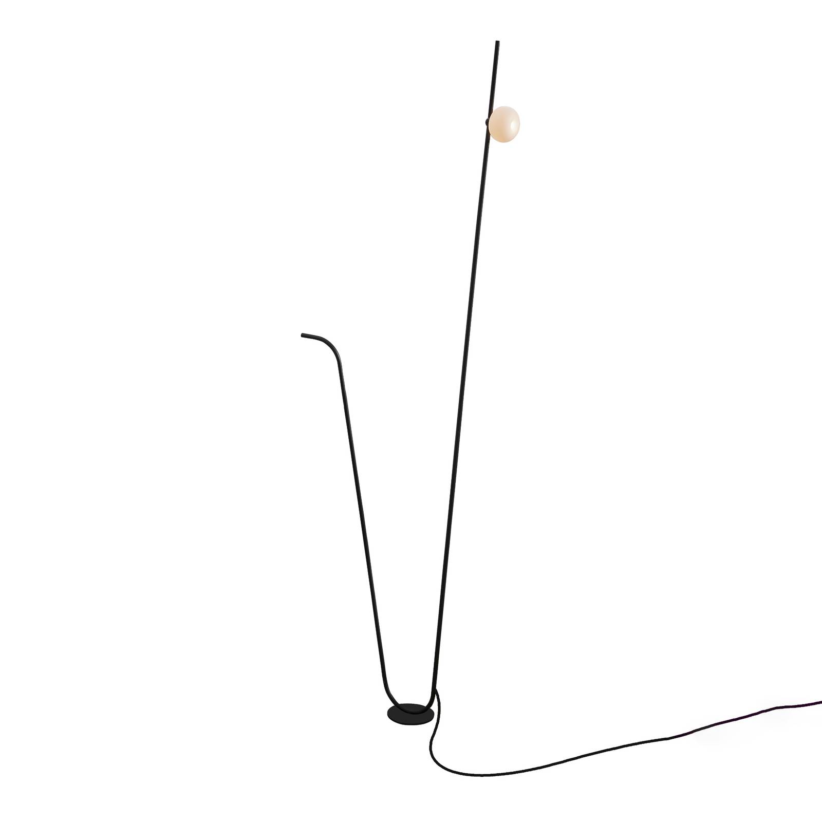 Karman Pois spike floor lamp Ip65, 3,000 K, 158 cm - Outdoor Spotlight / Ground Spike - dimmable - Design - Black