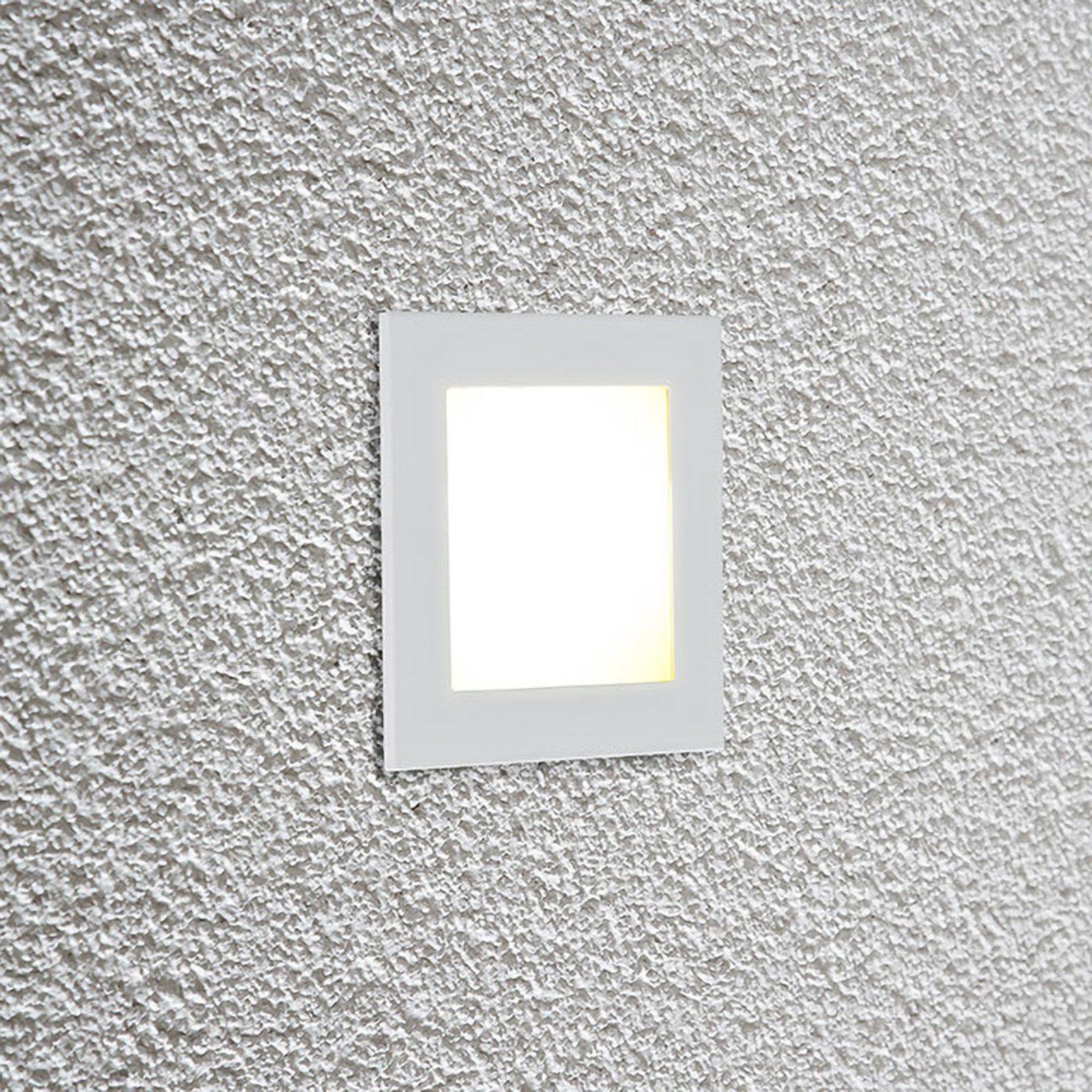 EVN P2180 LED-Wandeinbauleuchte, 3.000 K, weiß